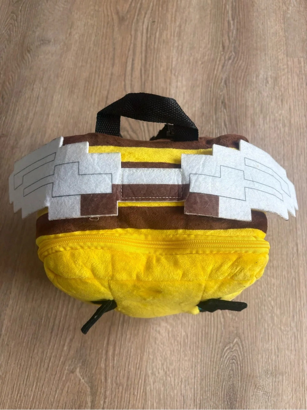 Minecraft Bee Plush Mini Backpack‎ Kids Boys Girls Officially Licensed Mojang